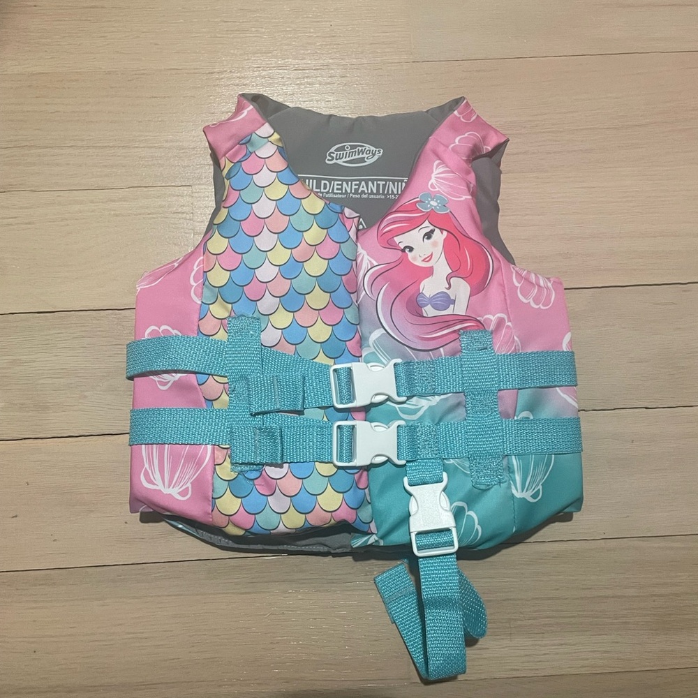 The Little Mermaid toddler Life Vest